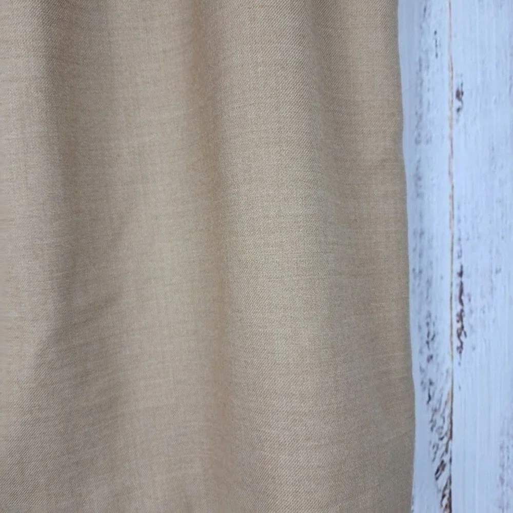 J. CREW 10 Beige Wool Blend Sidewalk Skirt‎ Mini A-Line Paperbag Waist Pockets